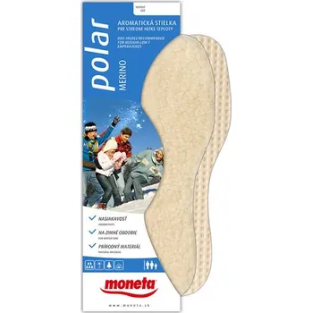 Vložka do bot Zimní stélky Merino MONETA