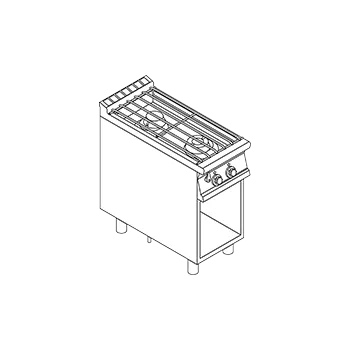 Sporák RM Gastro Sporák vodní plynový PCA-94G