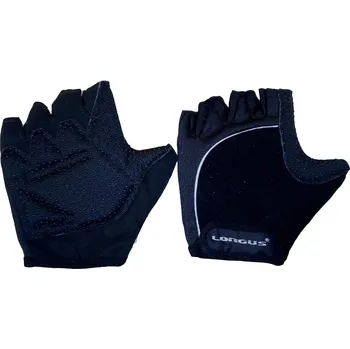 Cyklistické rukavice LONGUS rukavice ROAD, černé, M