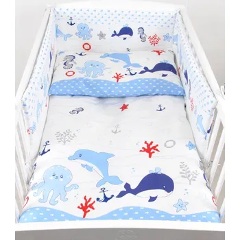 Povlečení BBL Souprava do postýlky 3 - díly - mořský svět