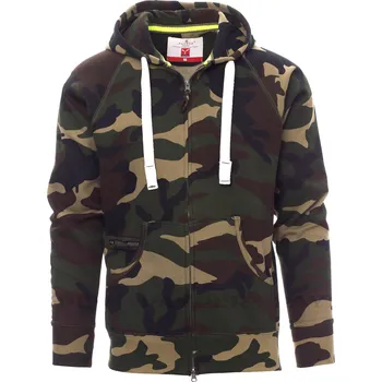 Pánská mikina Mikina PayPer DALLAS+ pánská s kapucí maskáčová L