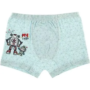 Chlapecké spodní prádlo dětské boxerky Donella s roboty velikost 110-116