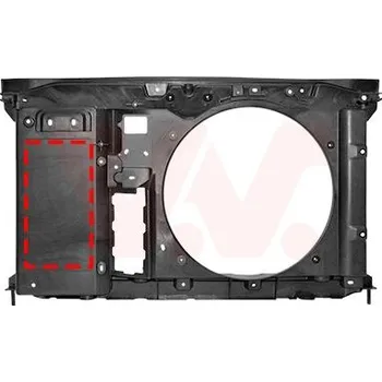 Nárazník Přední obložení VAN WEZEL 4042668