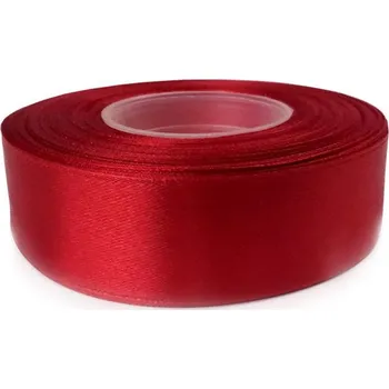 Stuha Saténová stuha červená 25mm (Saténová stuha červená 25mm)
