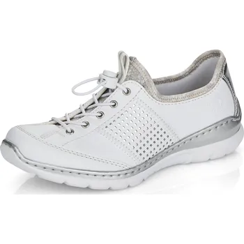 Dámské polobotky DÁMSKÉ POLOBOTKY RIEKER L32G8-80 BÍLÁ Barva: BÍLÁ, Velikost: 42