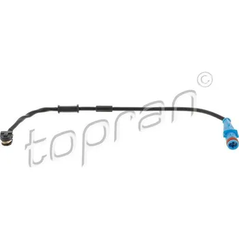 Brzdová destička Výstražný kontakt, opotřebení obložení HANS PRIES - TOPRAN 207 453