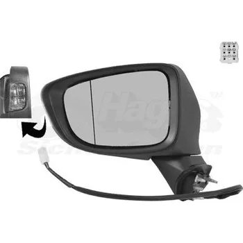 Auto zrcátko Vnější zpětné zrcátko VAN WEZEL 2766817