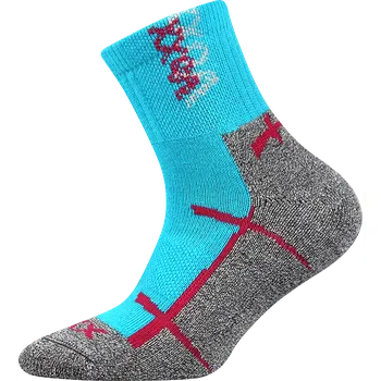 Sport Dětské ponožky Voxx WALLÍK pro DÍVKY - 3 barvy velikost/rozměry: 20-24, barvy a vzory Voxx: tyrkysová
