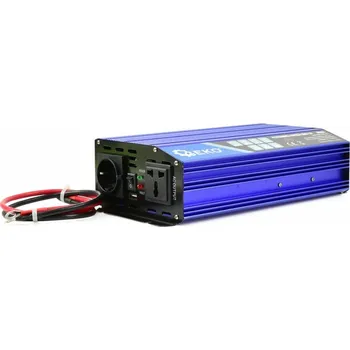 Měnič napětí Sinusový měnič napětí 24V/230V 1000/2000W GEKO