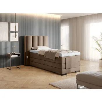 Ložnice Boxspring postel Veros 90 × 200 cm + elektrické polohování