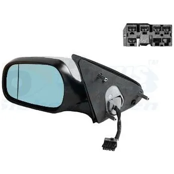 Auto zrcátko Vnější zpětné zrcátko VAN WEZEL 0955817