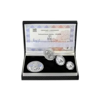 Volný čas 2023 - Proof - Svatováclavské dukáty - sada Ag