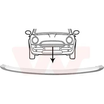 Příslušenství karosérie spodni lista pr. mrizky (chrom)