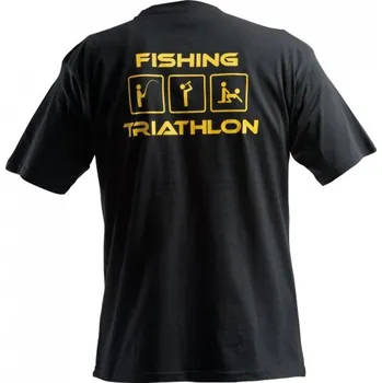 Pánské tričko DOC Triko TRIATHLON, ČERNÉ , vel. XXL