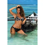 Dámské dvojdílné plavky Mira M-412 - Marko tm. modrá s modrou XL