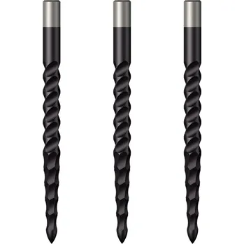 Mission Kovové hroty Lunar CS - Black - 32 mm