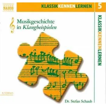Zahraniční hudba CD Stefan Schaub: Musikgeschichte In Klangbeispielen 2012