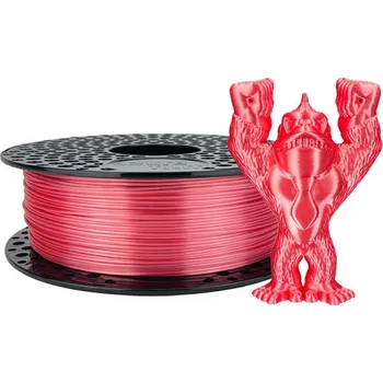 Filament Filament AzureFilm / PLA SILK / RŮŽOVO-ČERVENÁ / 1,75 mm / 1 kg.