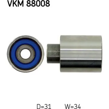 Vratná/vodicí kladka, ozubený řemen SKF VKM 88008