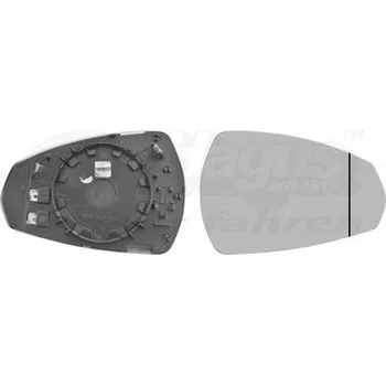 Autosklo Sklo do zrcátka, vnější zrcátko VAN WEZEL 0335838