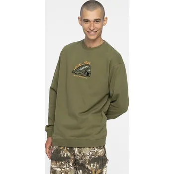 Pánská mikina SANTA CRUZ mikina - Retreat Crew Moss (MOSS) velikost: XL