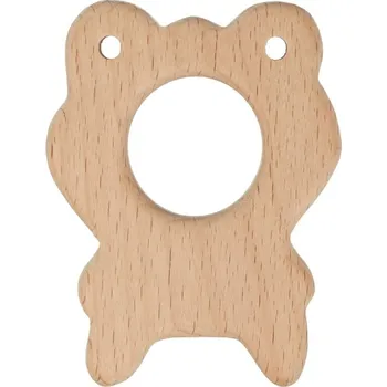 Příze Dřevěné kousátko Žabka (Kousátko žabka dřevěné)