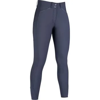 Jezdecké kalhoty HKM Rajtky Helene HKM, s gripem na kolenou, dámské, deep blue 38