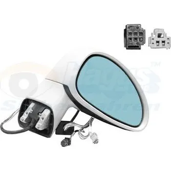 Auto zrcátko Vnější zpětné zrcátko VAN WEZEL 0970808