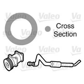 Chladič motoru Těsnění, potrubí chladiva VALEO 508997