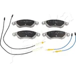 Sada brzdových destiček, kotoučová brzda ASHIKA 50-00-0615