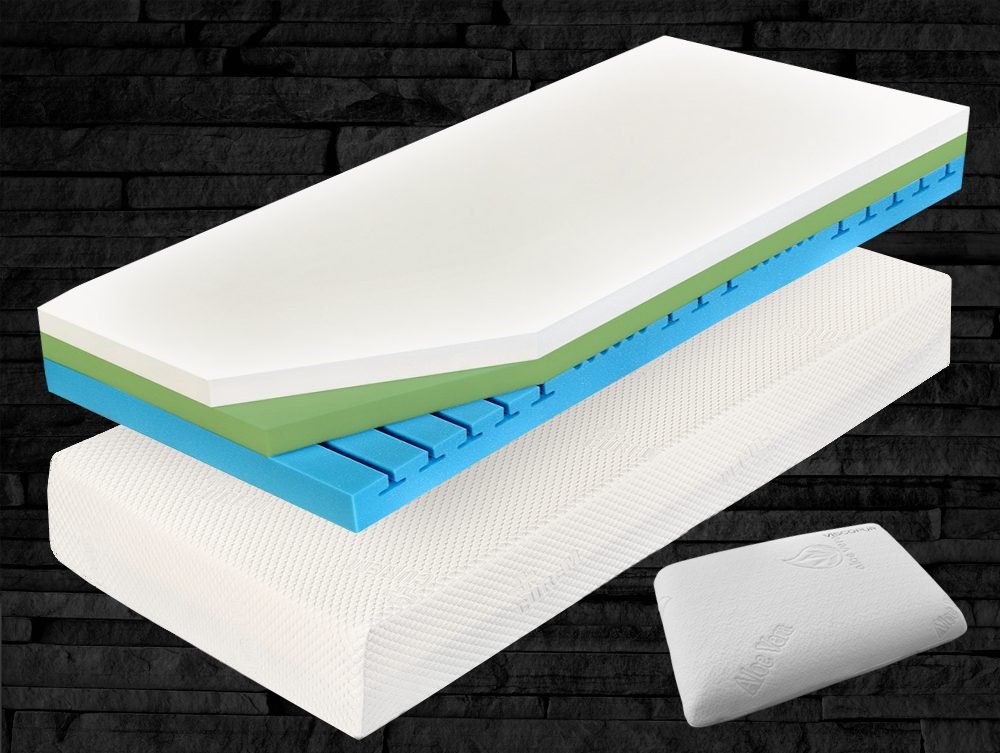 Curem Ortopedická matrace CUREM C4500 - 90x200 cm | 25 cm