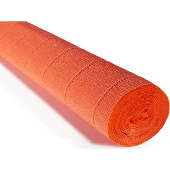 Krepový papír Cartotecnica Rossi Krepový papír role 180g (50 x 250cm) - oranžová 581