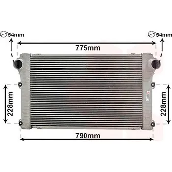 Chladič motoru intercooler 2.2D4-D