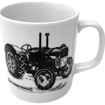 Český porcelán Hrnek dětský 220ml TRAKTOR, porcelán