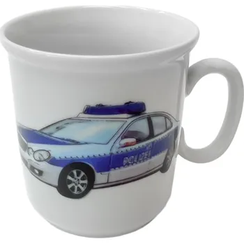 Český porcelán Hrnek dětský 220ml POLICIE, porcelán