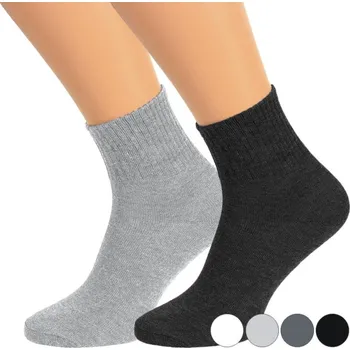 Dámské ponožky Dámské bavlněné ponožky 3páry Natural (Levné ponožky pro ženy 3 páry v balení)