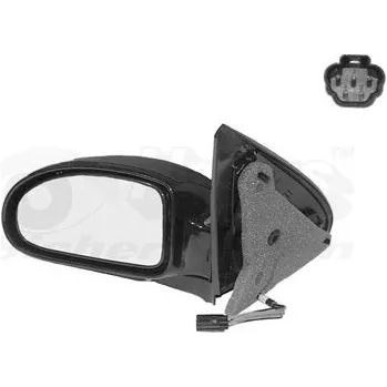 Auto zrcátko Vnější zpětné zrcátko VAN WEZEL 1858807