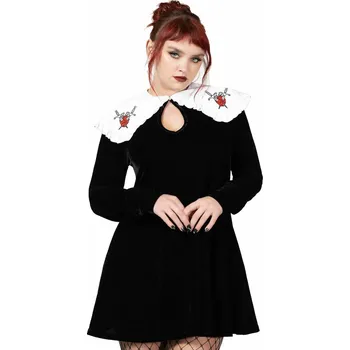 Dámské šaty šaty dámské KILLSTAR - Courtney - Black - 3XL