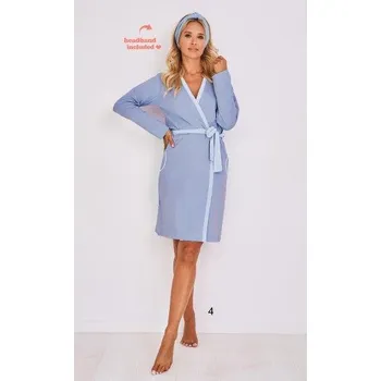 Dámský župan Dámský župan 2570/4, modrá, velikost S