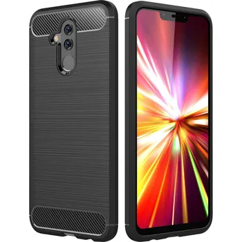 Beweare Ohebný carbon kryt na Huawei Mate 20 Lite - černý