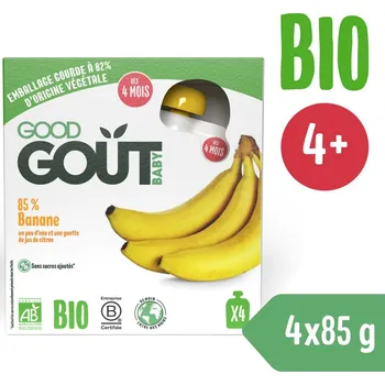 Good Gout BIO Banán 4 x 85 g