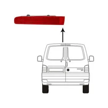 Osvětlení automobilu zadni pridavne brzdove svetlo LED L