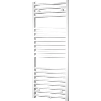 Radiátor Koupelnový radiátor BND NORA 450x1650 mm středové připojení, BÍLÁ, rovný profil