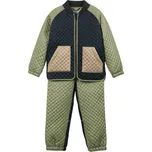 EN-FANT Termo souprava Soft Colorblock Moss Green 140 (doporučená výška 138-145cm)