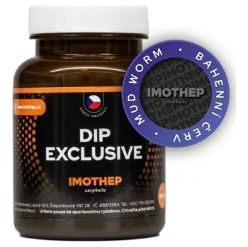 Návnadové aroma Imothep carpbaits Imothep Dip Exclusive - mud worm 100 ml