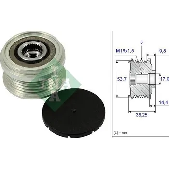 Auto-moto Předstihová spojka INA 535 0242 10