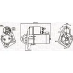 Startér MAGNETI MARELLI 063721289010