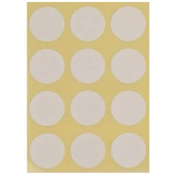 Štítky pr.20mm BI 12ks oboustr.lepící