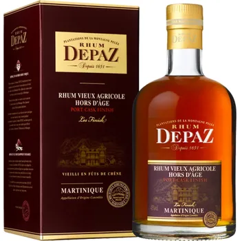 Whisky Depaz Port Cask Finish 0,7 l 45% (karton)