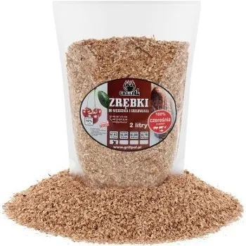 Udírna GRILLPAL Udící štěpka TŘEŠEŇ 1-3mm, 2 litry